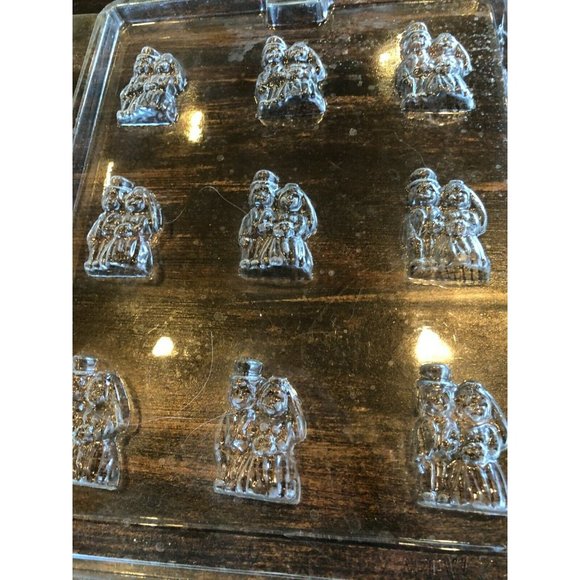 Life of the Party Wedding Candy Molds Bride Groom - Picture 3 of 7